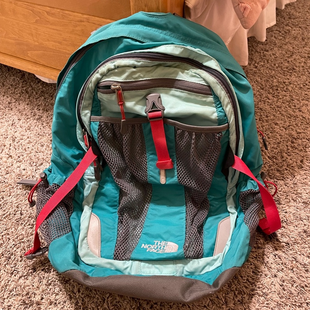 North face book bag
